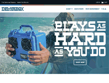 Tablet Screenshot of demerbox.com